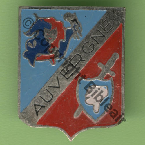 AUV A1017 1950.53 NH GM.II.9 53.54 GC.II.21 AUVERGNE  SM Fab LOC INDO... tole inox mince peinte Bol Dos lisse 31mm Src.Y.GENTY 105Eur(x2) 